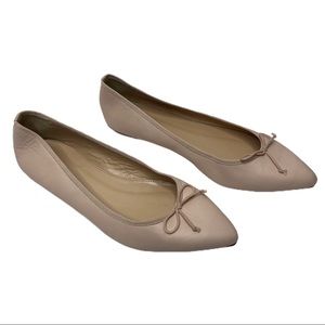 J.Crew Gemma Leather Flats Desert Pink size 8